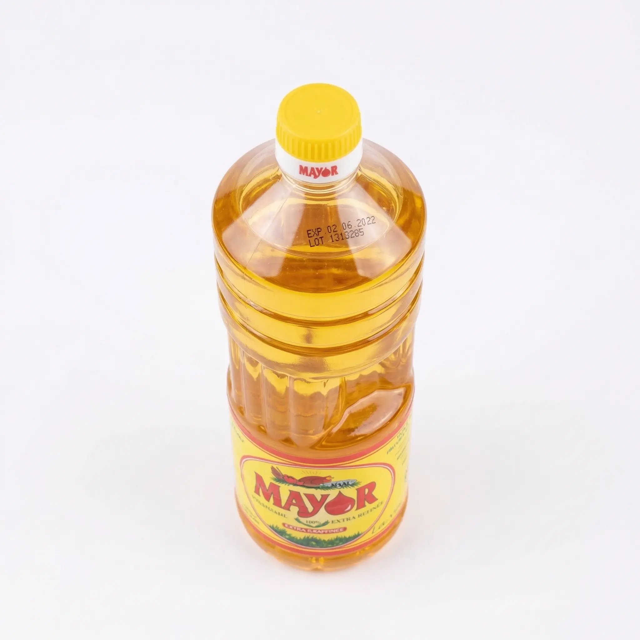 Bouchon vue haute huile Mayor 1L scellé hygiénique